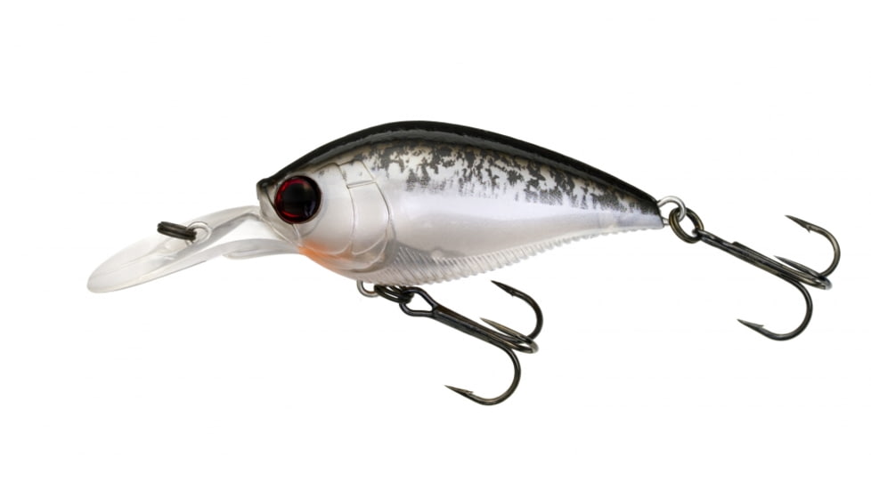 Yo-Zuri 3DB Crank 1.5 MR Lure, 60mm, Pearl Black Splatter, R1353 PBLS