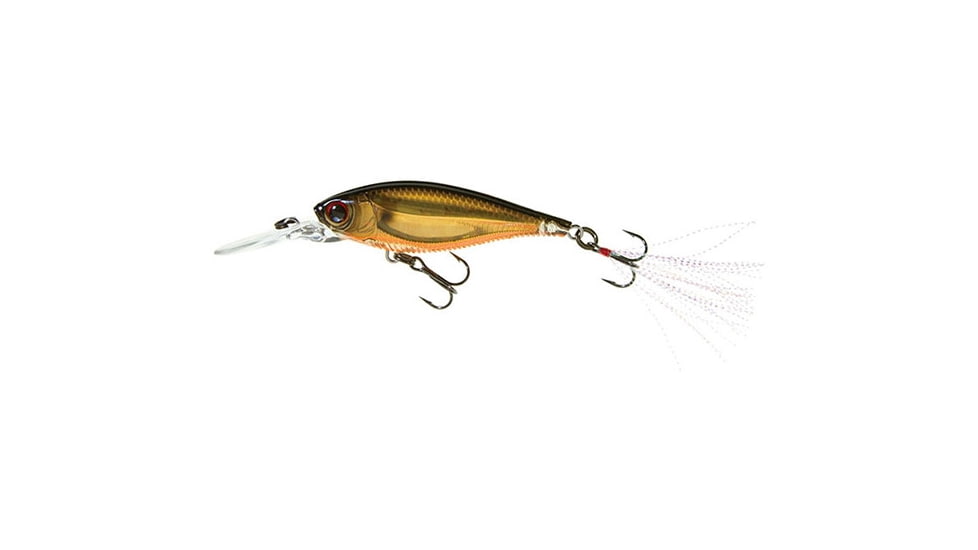 Yo-Zuri 3DB Shad Lure, 70mm, Prism Gold Black, R1104 PGBL