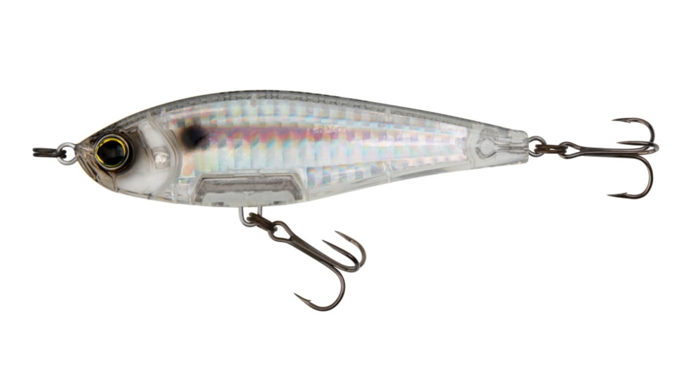 Yo-Zuri 3DB Twitchbait Lure, 110mm, Prism Ghost Shad, R1448 PGSH