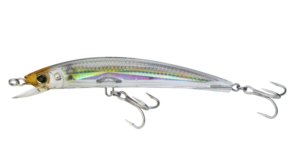 Yo-Zuri Crystal 3D Minnow Floating Luge, 90mm, Real Glass Minnow, F1145 RGLM
