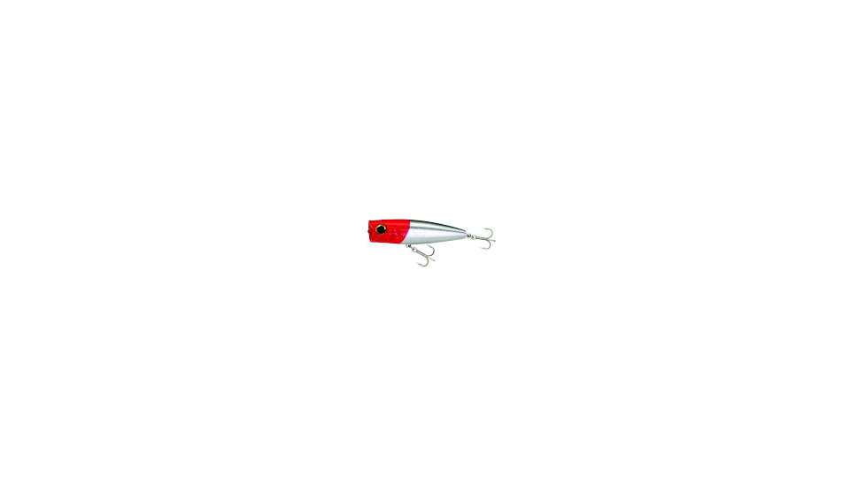 Yo-Zuri Hydro Popper, 4 3/4in, 1 1/2 oz, Red Head, Floating, R1152RH