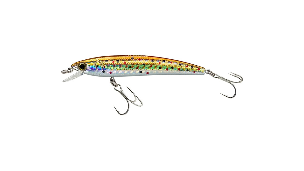 Yo-Zuri Pins Minnow Floating Lure, 90mm, Brown Trout, F1163 BWTR