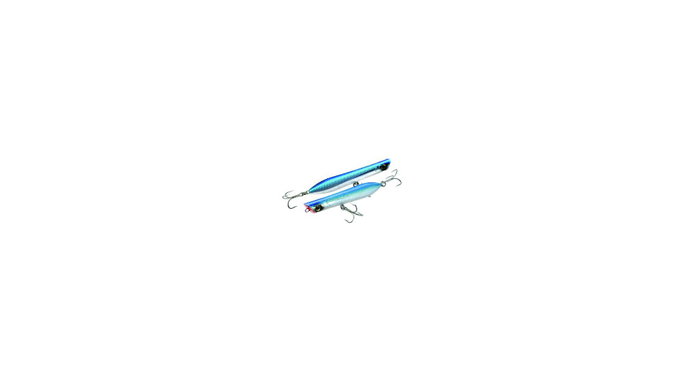 Yo-Zuri Surface Cruiser Pencil Popper, 6in, 1 5/8 oz, Blue Floating, R1172CHB