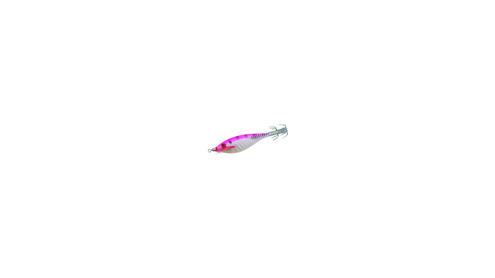 Yo-Zuri Ultra Cloth Squid Jig, 2 1/4in, 1/4 oz, Clear Luminous Pink, A1703CL8