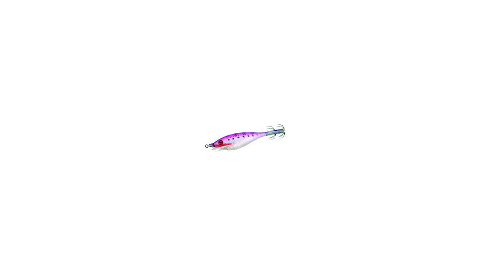 Yo-Zuri Ultra Cloth Squid Jig, 2 1/4in, 1/4 oz, Clear Luminous Purple, A1703CL79