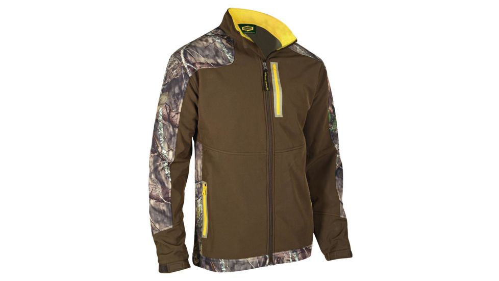 Yukon Gear Mens Soft Shell Jacket, MO Country/Brown 2X-Large WSSJ-BC-2X