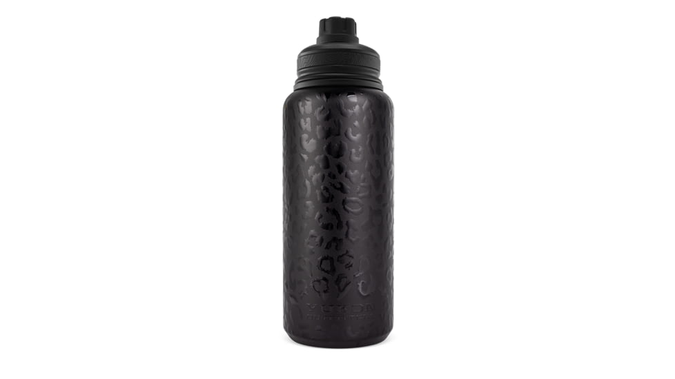 Yukon Outfitters 32oz Surge Water Bottle, UV Black Leopard, YSB32UVBL