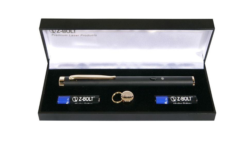 Z-Bolt BLP-5 True Blue Laser Pointer, Black, Small, BLP-5-B