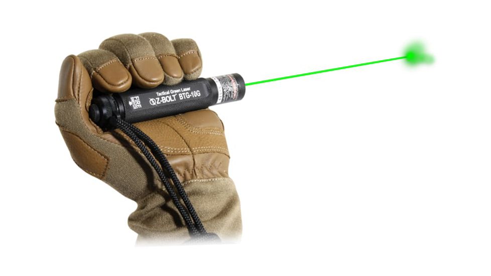 Z-Bolt Green Laser EOD Kit, 1x Line/ 1x Dot, Black, Green, BTMK-10-EOD-BLK