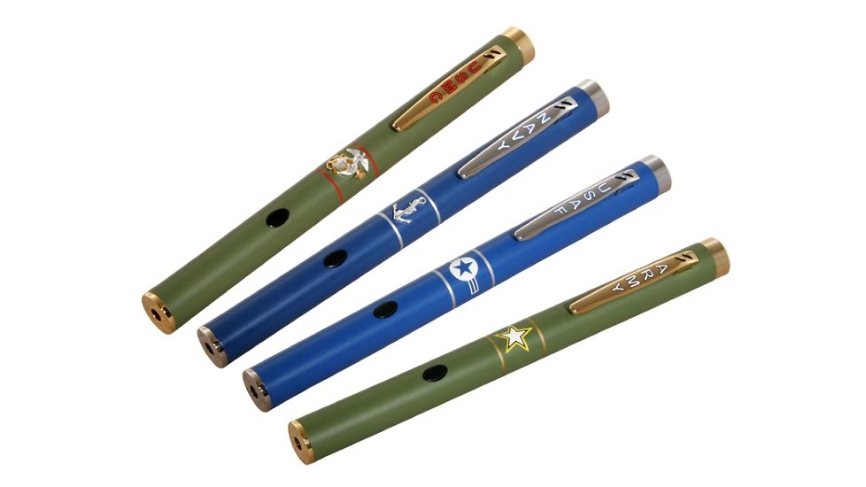 Z-Bolt MBP-5 Military Pride Green Laser Pointer ARMY, Standard Laser Pointer, Army Green, Small, MBP-5-ARMY