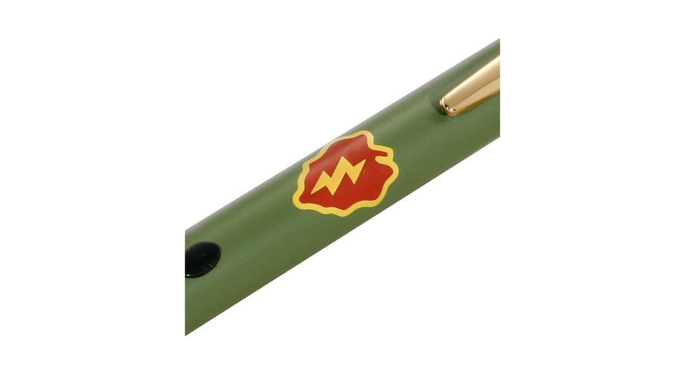 Z-Bolt Military Pride Laser Pointer, Green, 25th Infantry Division Tropic Lightning, Emerald Green, MBP-5-ARMY-25thID