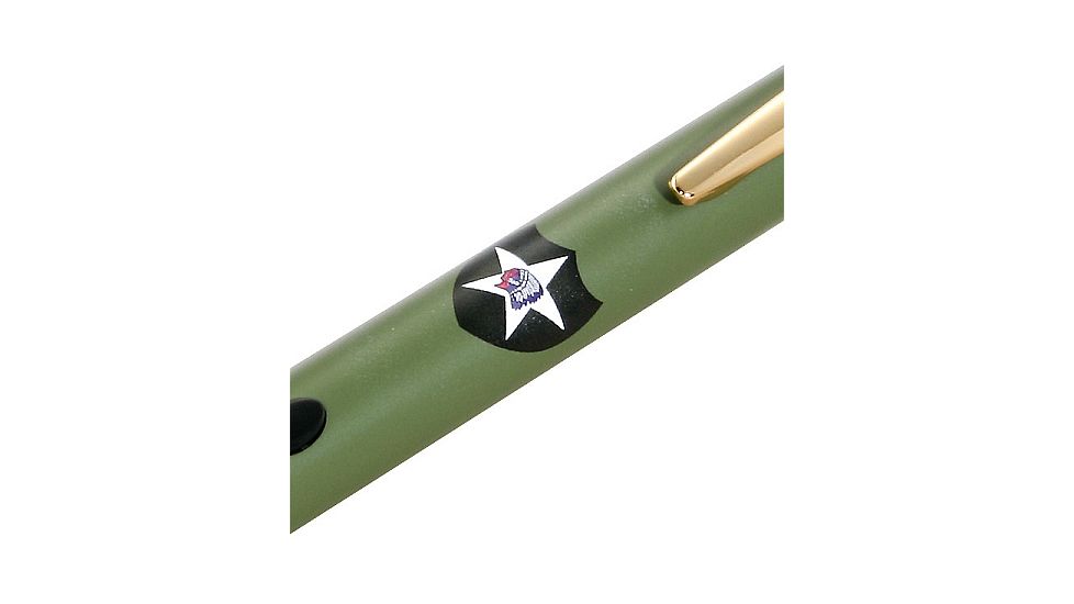 Z-Bolt Military Pride Laser Pointer, Green, 2nd Infantry Division Second to None, Emerald Green, MBP-5-ARMY-2ndID