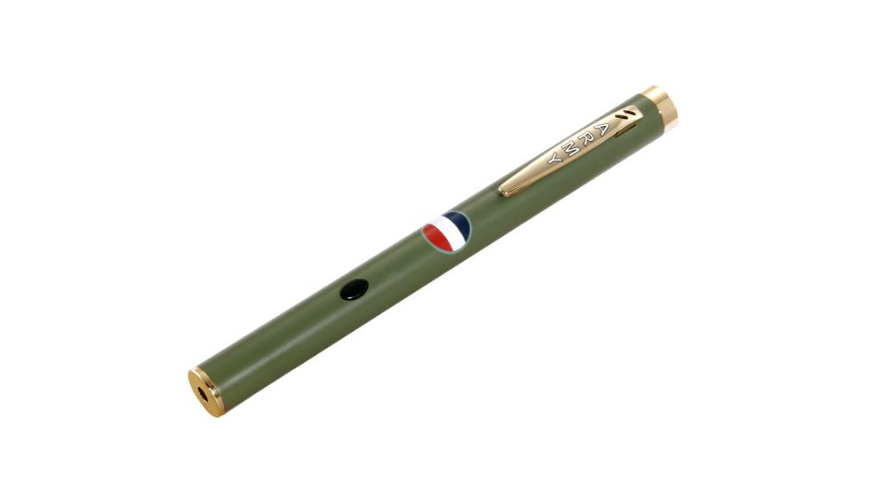 Z-Bolt Military Pride Laser Pointer, Green, US Army Forces Command Victory Starts Here, Emerald Green, MBP-5-ARMY-FORSCOM