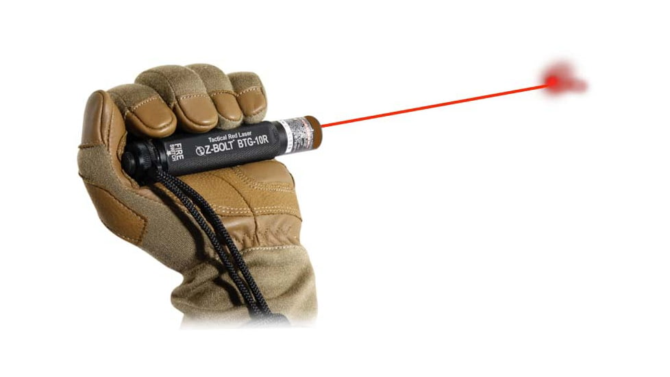 Z-Bolt Red Dot Tactical Laser Designator, Coyote Brown, Red, BTG-10R-CB