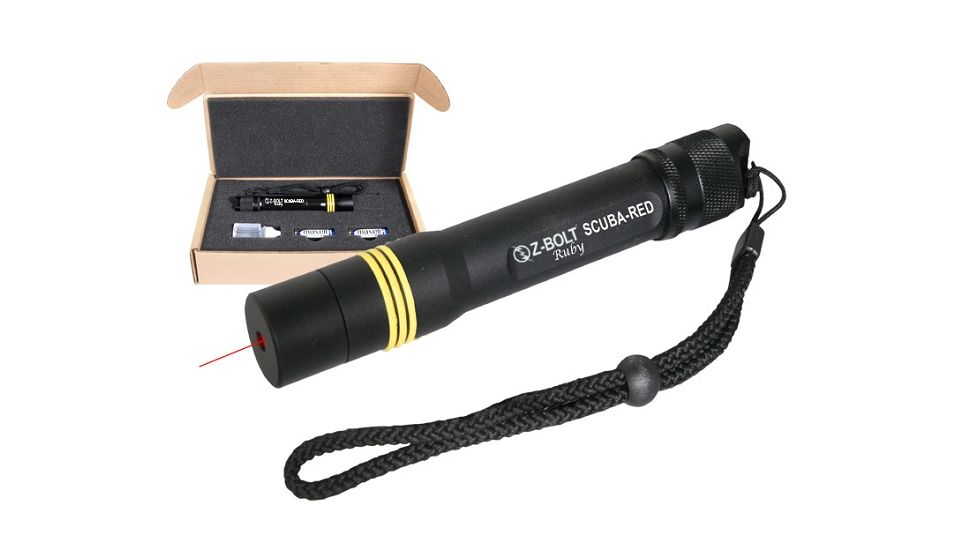 Z-Bolt The SCUBA - 635 Red Dive Laser, Waterproof 200ft, Red, Medium, SCUBA-635