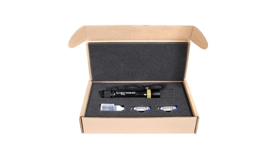 Z-Bolt The SCUBA - 635 Red Dive Laser, Waterproof 200ft, Red, Medium, SCUBA-635