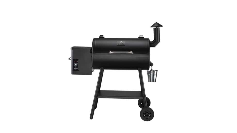 Z Grills ZPG-550B2 Wood Pellet Grill &amp; Smoker, Black, Medium, ZPG-550B2