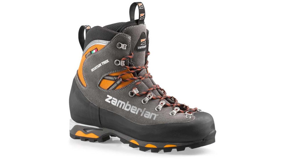 Zamberlan 2092 Mountain Trek GTX RR Mountaineering Shoes - Men's, Graphite/Orange, 11 US, Medium, 2092GOM-45.5-11