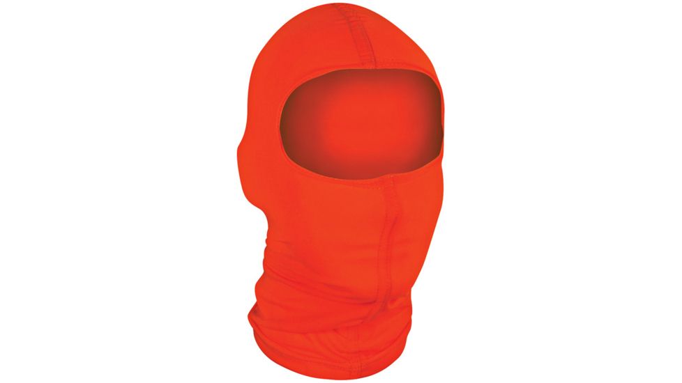 Zan Headgear Balaclava, Nylon, High Vis Orng, WBN142