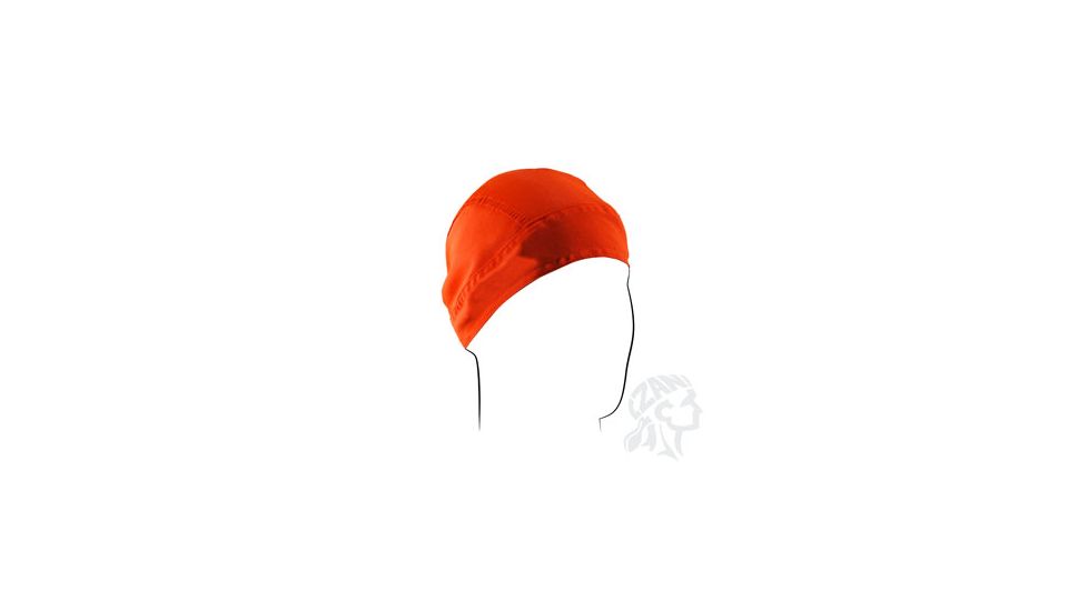 Zan Headgear Flydanna Headwear, Poly-Cotton, High-Visibility Orange Z142