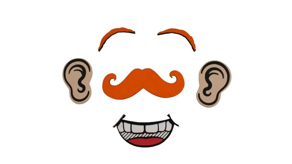 Zan Headgear Modi-Face Mask w/ Starter Pack, Neoprene,  Black WNFMV114