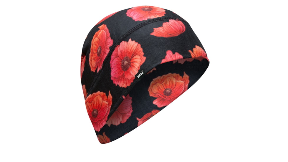 Zan Helmet Liner/Beanie SportFlex Series Poppies