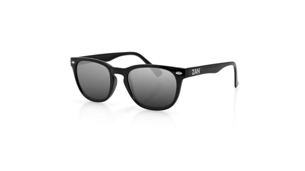 Zanheadgear NVS Sunglass,Gloss Black Frame,Smoked Lense, Black, One Size Fits Most EZNV01