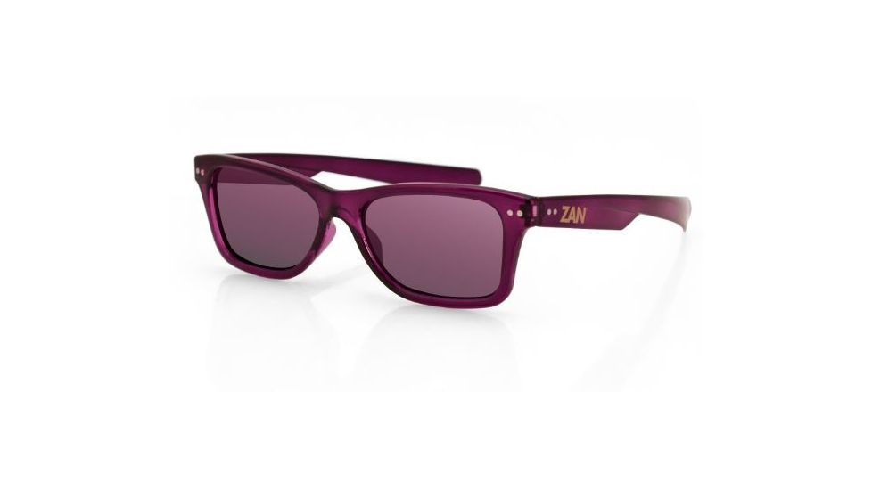 Zanheadgear Trendster Sunglass,Wine Frame,Smoked Purple Mirror Lense, Wine, One Size Fits Most EZTN04