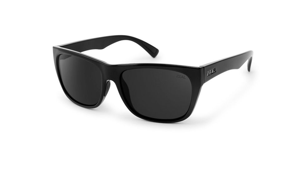 Zeal Optics Carson Sunglasses, Black Gloss 11162