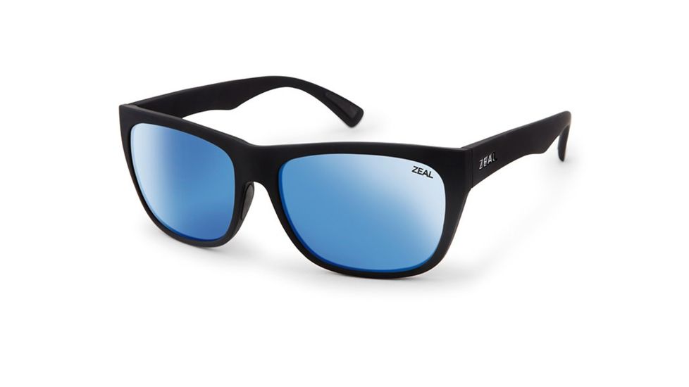 Zeal Optics Carson Sunglasses, Matte Black 11165