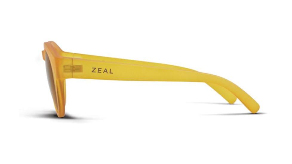 Zeal Optics Fleetwood Sunglasses, Rye Honey Frame, Polarized Copper Lens, Polarized, 10875