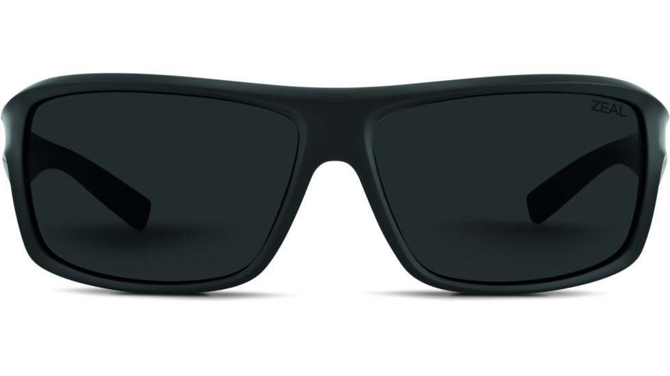 Zeal Optics Range Sunglasses - Black Frame,Polarized Dark Grey Lens 10892