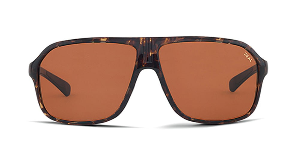 Zeal Optics Sawyer Sunglasses Colorado Tortoise Frame, Copper Lenses, Polarized 10522