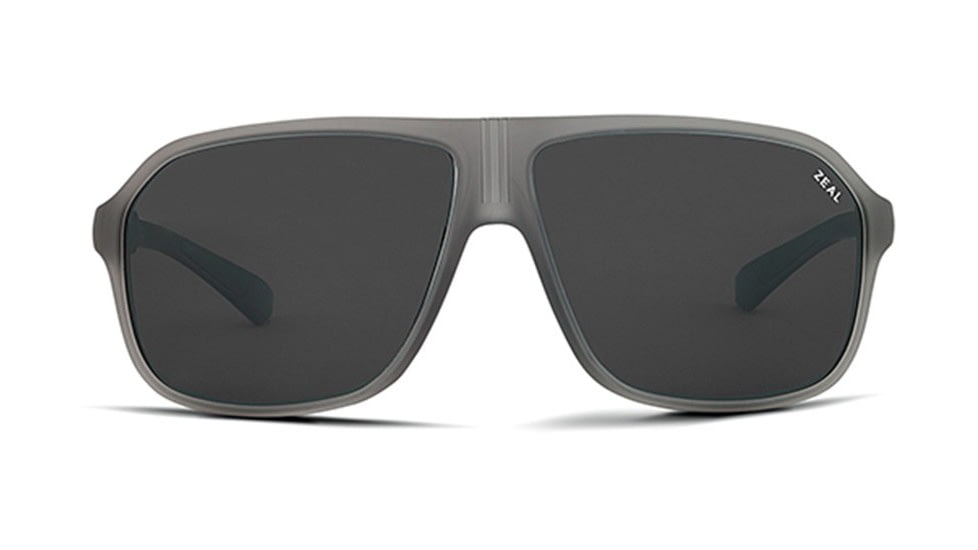 Zeal Optics Sawyer Sunglasses Granite Grey Frame, Dark Grey Lenses, Polarized 10523