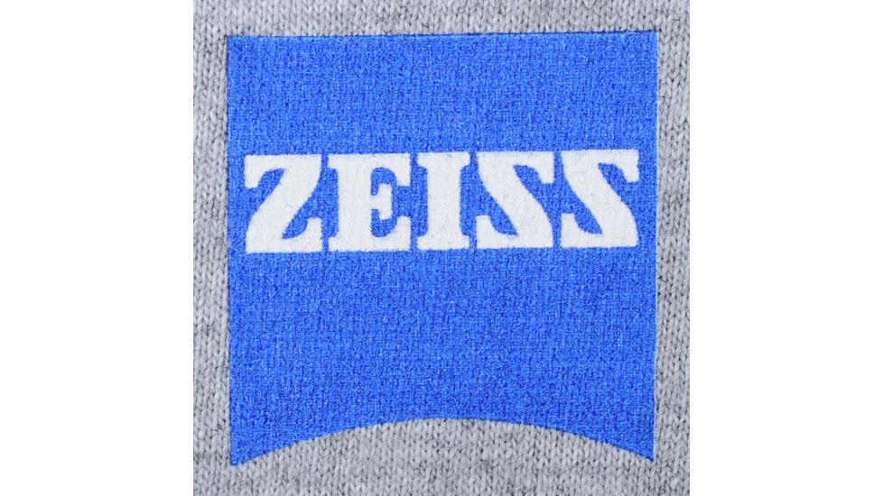 Zeiss Gear T-Shirt with Legendary Z Mark on Back and ZEISS Logo on Front Left Chest, Grey, Large