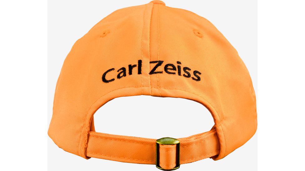Zeiss Gear Hat With Zeiss Logo, Orange And Brown  Brim 1977-667