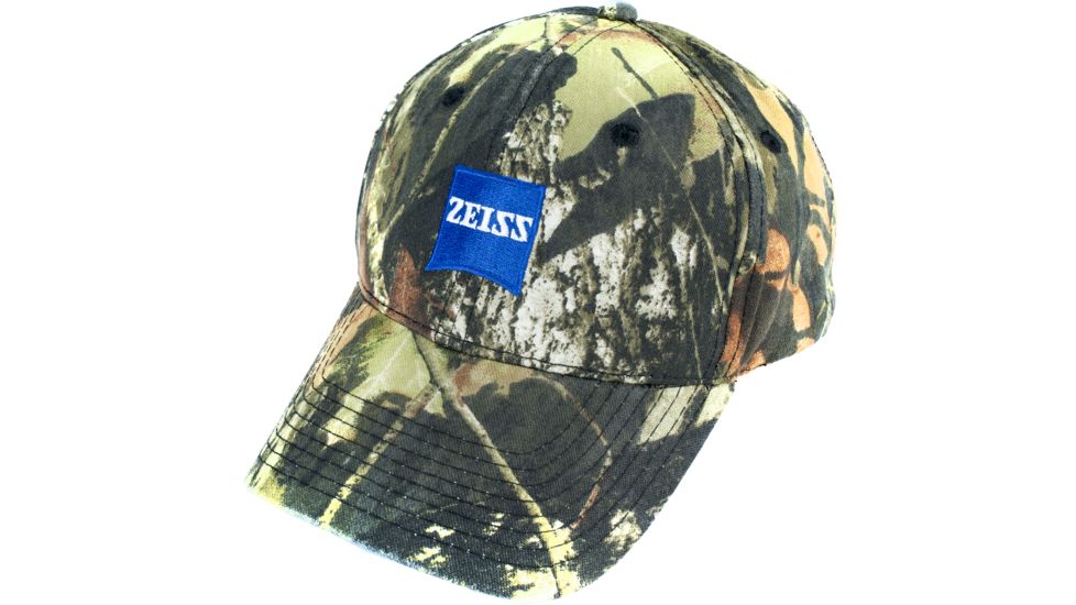 Zeiss Gear Hat With Blue Zeiss Logo, Mossy Oak Camo