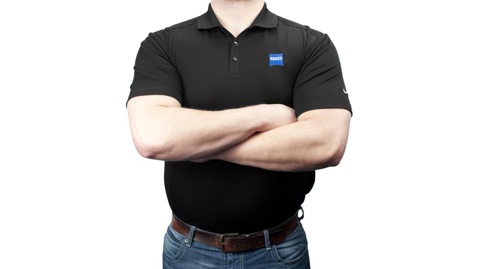 Zeiss Gear Polo Shirt, Black, Large
