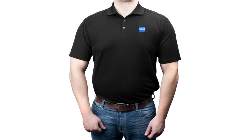 Zeiss Gear Polo Shirt, Black, Large