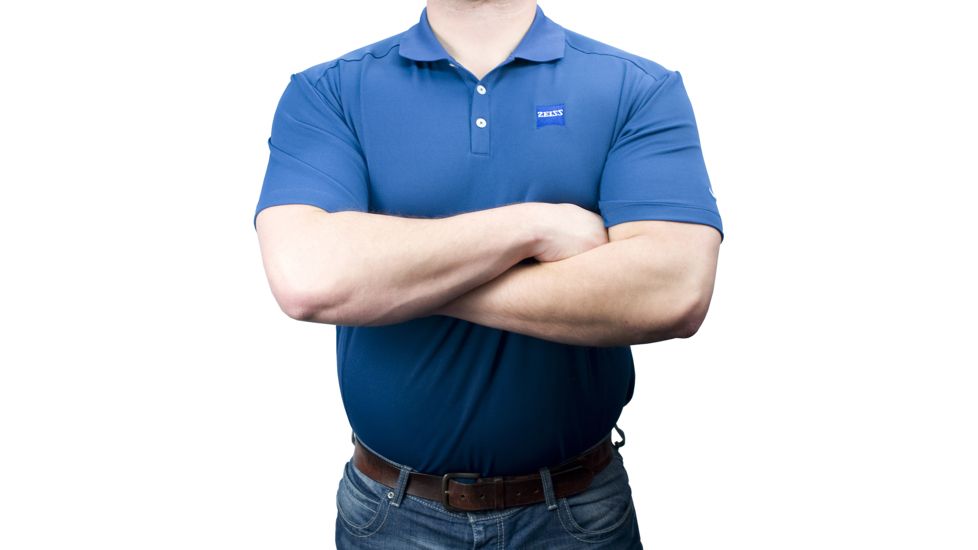 Zeiss Gear Polo Shirt, Blue, Large