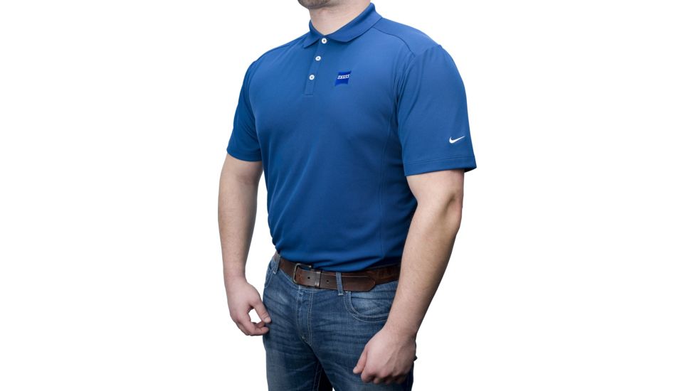 Zeiss Gear Polo Shirt, Blue, Large