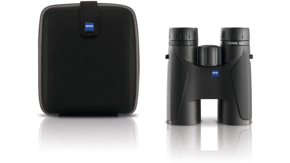 Zeiss Terra ED 8x42mm Schmidt-Pechan Binoculars, Black, Medium, NSN 9005.10.0040, 524203-9901-000