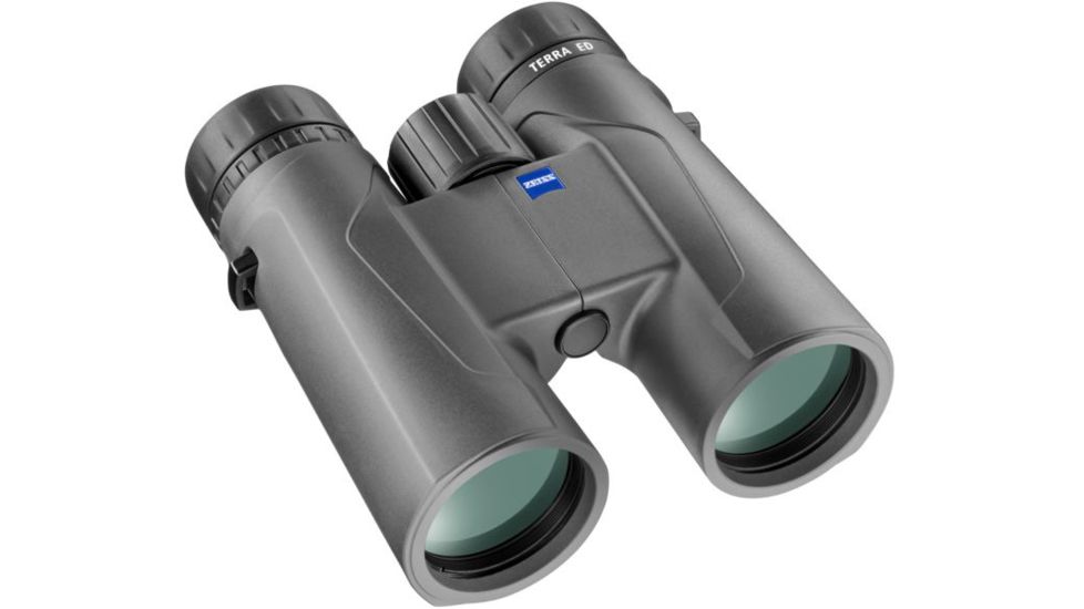 Zeiss Terra ED 8x42mm Schmidt-Pechan Binoculars, Grey, Medium, NSN 9005.10.0040, 524203-9907-000