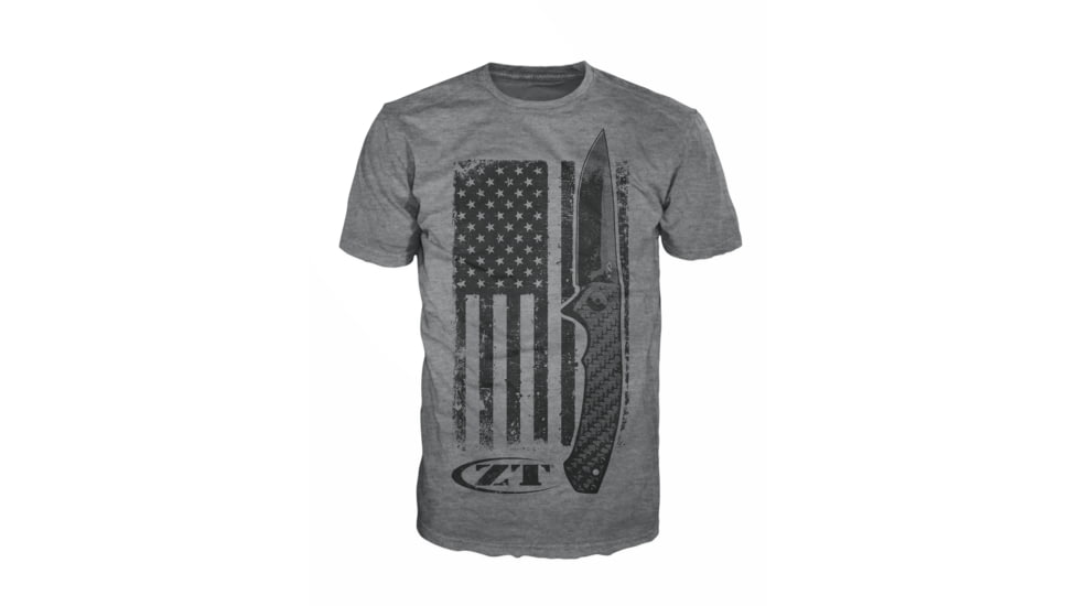 Zero Tolerance ZT T-Shirt - Flag, Small, SHIRTZT201S