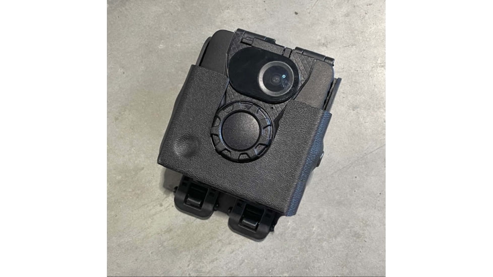 Zero9 Body Cam Case Holster, BWX-100, Molle Loks, Silver Tan, Z9-2016-STN-MLK