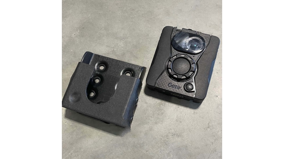 Zero9 Body Cam Case Holster, BWX-100, Molle Loks, Silver Tan, Z9-2016-STN-MLK