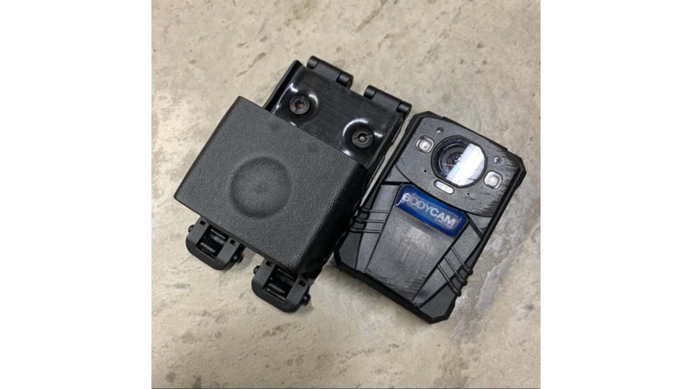 Zero9 Body Cam Case Holster, BWX-100, Molle Loks, Silver Tan, Z9-2016-STN-MLK