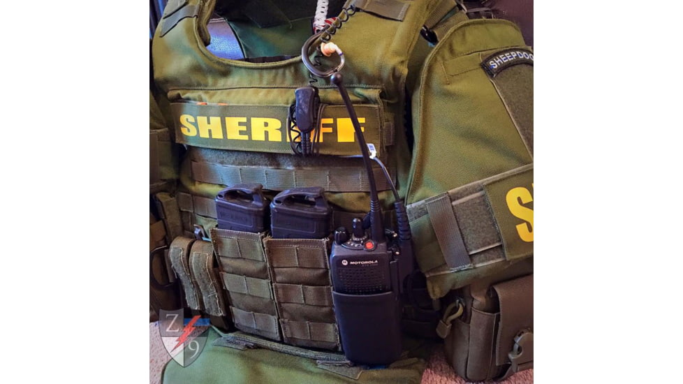 Zero9 Holsters Portable Radio Case Tait Tp-9400, Molle Loks, Plain Black, Z9-5019-BLK-MLK
