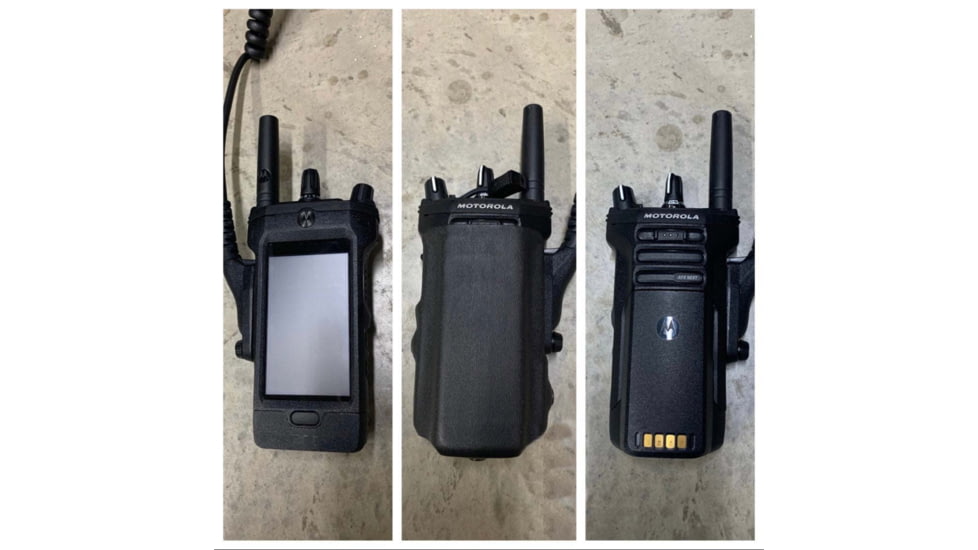 Zero9 Portable Radio Case Holster, APX6000/8000, Tek-Lok, Plain Black, Z9-5001-BLK-TEK