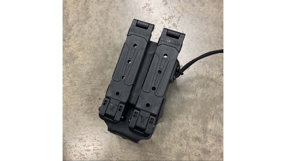 Zero9 Portable Radio Case Holster, P150/400/500 w/ext Batt, Tek-Lok, Plain Black, Z9-5022-BLK-TEK